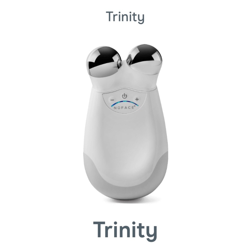 NuFace Trinity Facial Toning Device - White and Silver
